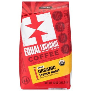 Equal Exchange Coffee Organic Ground Dark French Roast Og1 6/10 OZ [UNFI #519538] [ebt]