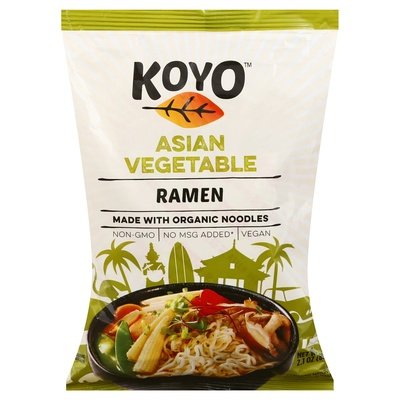 Koyo Ramen Asian Vegetable 12/2.1 OZ [UNFI-CARLISLE #457655] [ebt]