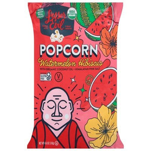 Lesser Evil Popcorn Watermelon Hibiscus Og2 12/4.6 OZ [UNFI #2831428] [ebt]