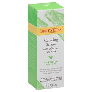 Burts Bees Calming Serum With Aloe And Rice Milk 1/1 OZ [UNFI-CARLISLE #2806610] T