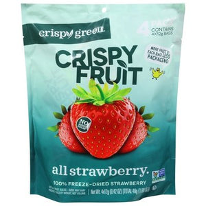 Crispy Green Crispy Fruit All Strawberry 8/1.69 OZ [UNFI #2857779] [ebt]