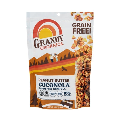 Grandy Organics Coconola Peanut Butter Og2 6/9 OZ [UNFI #2956688] [ebt]