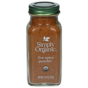 Simply Organic Five Spice Powder Og2 6/2.01 OZ [UNFI #1692169] [ebt]