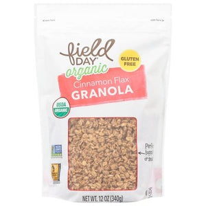 Field Day Granola Organic Cinnamon Flax Og2 6/12 OZ [UNFI #1854470] [ebt]