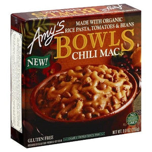 Amys Bowls Chili Mac Og3 12/9 OZ [UNFI #1737113] [ebt]