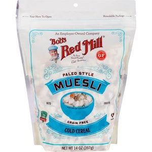 Bobs Red Mill Cereal Cold Muesli Paleo Style 4/14 OZ [UNFI #1986280] [ebt]