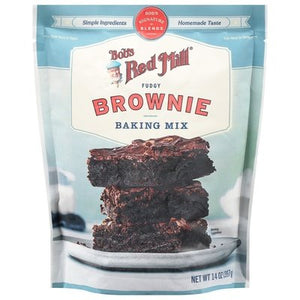 Bobs Red Mill Baking Mix Fudgy Brownie 4/14 OZ [UNFI #3032067] [ebt]