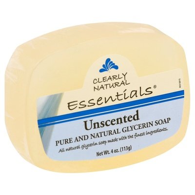 Clearly Natural Soap Glycerin Unscented 1/4 OZ [UNFI-CARLISLE #216788] T