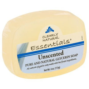 Clearly Natural Soap Glycerin Unscented 1/4 OZ [UNFI-CARLISLE #216788] T