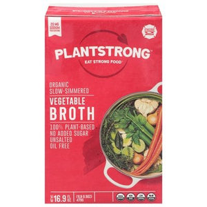 Plantstrong Broth Organic Vegetable Slow-Simmered Og2 6/16.9 OZ [UNFI #2762318] [ebt]