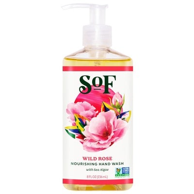South Of France Hand Wash With Sea Algae Nourishing Wild Rose 1/8 oz [UNFI-CARLISLE #1706084] T