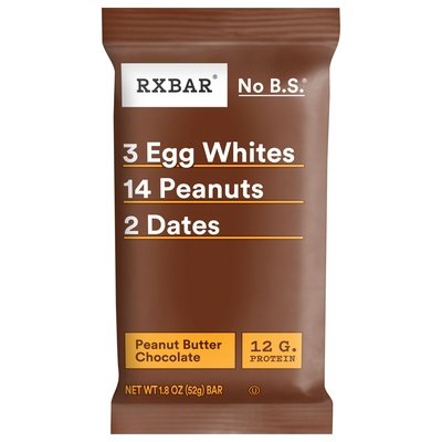 Rxbar Protein Bar Peanut Butter Chocolate 12/1.83 OZ [UNFI-CARLISLE #2058071] [ebt]