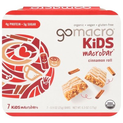 Gomacro Marcobars Cinnamon Roll Og2 7/6.3 OZ [UNFI #2795029] [ebt]