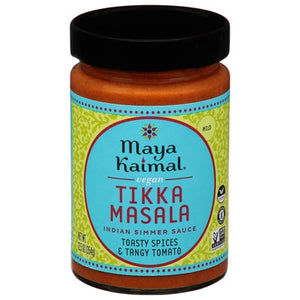 Maya Kaimal Indian Simmer Sauce Vegan Tikka Masala Mild 6/12.5 OZ [UNFI #2477677] [ebt]
