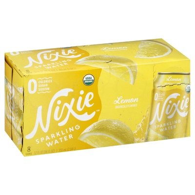 Nixie Sparkling Water Sparkling Water Lemon Og2 3/8/12 OZ [UNFI #2478659] [ebt] T