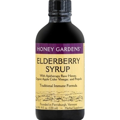 Honey Gardens Elderberry Syrup 1/4 OZ [UNFI-CARLISLE #311498]