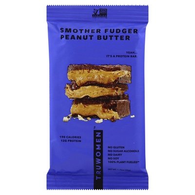 Trubar Protein Bar Smother Fudger Peanut Butter 12/1.76 OZ [UNFI-CARLISLE #2662096] [ebt]