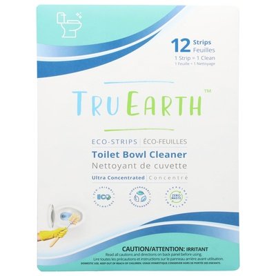 Tru Earth Toilet Bowl Cleaner Eco-Strips 12/12 CT [UNFI-CARLISLE #2894590] T
