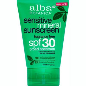 Alba Botanica Sunscreen Fragrance Free Broad Spectrum Spf 30 1/3 OZ [UNFI-CARLISLE #2926533] T