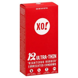 Xo! Condoms Ultra-Thin 8/12 CT [UNFI-CARLISLE #2896413] T