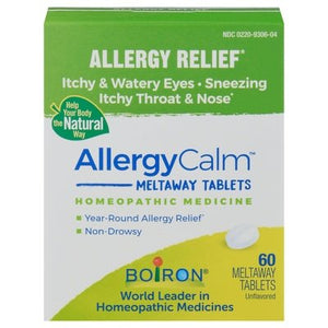 Boiron Allergy Relief Unflavored Meltaway Tablets 1/60 TAB [UNFI-CARLISLE #2862076]