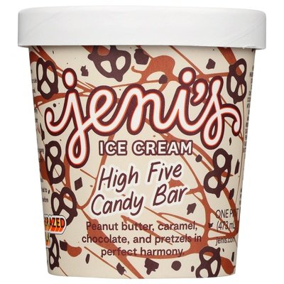 Jenis Ice Cream High Five Candy Bar 8/16 OZ [UNFI #2726669] [ebt]