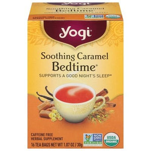 Yogi Herbal Tea Bedtime Soothing Caramel Tea Bags 6/16 BAG [UNFI #744458] [ebt]