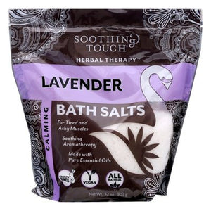 Soothing Touch Bath Salts Calming Lavender 1/32 OZ [UNFI-CARLISLE #2136679] T