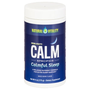 Natural Vitality Calmful Sleep Mixed Berry Flavor 1/6 OZ [UNFI-CARLISLE #2340818]