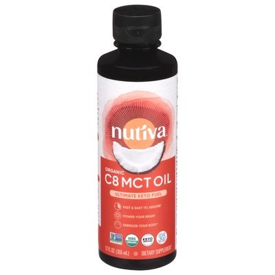 Nutiva Mct Oil C8 Organic Og1 1/12 OZ [UNFI-CARLISLE #2826568]