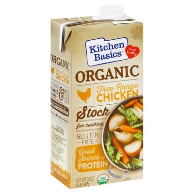 Kitchen Basics Stock Organic Free Range Chicken Og2 12/32 OZ [UNFI #1846393] [ebt]