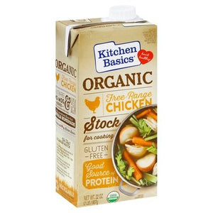 Kitchen Basics Stock Organic Free Range Chicken Og2 12/32 OZ [UNFI #1846393] [ebt]