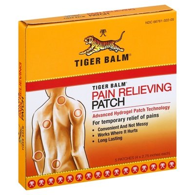 Tiger Balm Pain Relieving Patch 6/5 CT [UNFI-CARLISLE #917880] T