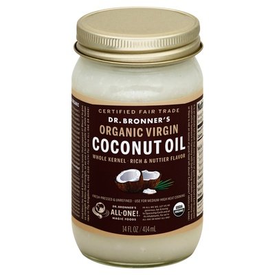 Dr Bronners Coconut Oil Organic Virgin Og2 12/14 OZ [UNFI #912071] [ebt]