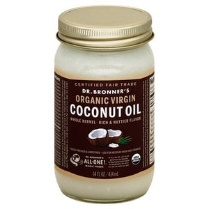 Dr Bronners Coconut Oil Organic Virgin Og2 12/14 OZ [UNFI #912071] [ebt]