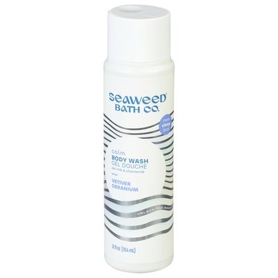 Seaweed Bath Co Body Wash Calm Vetiver Geranium 1/12 OZ [UNFI-CARLISLE #2534949] T