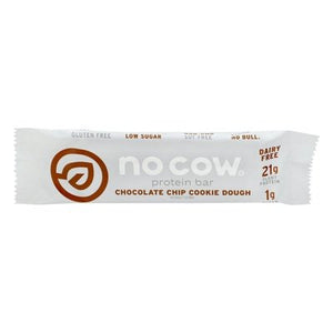 No Cow Protein Bar Chocolate Chip Cookie Dough 12/2.12 OZ [UNFI-CARLISLE #2540912] [ebt]