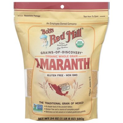 Bobs Red Mill Amaranth Organic Whole Grain Og2 4/24 OZ [UNFI #2486546] [ebt]