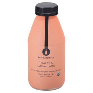 Pop & Bottle Almond Latte Thai Tea Og2 6/11 OZ [UNFI #2635928] [ebt] T