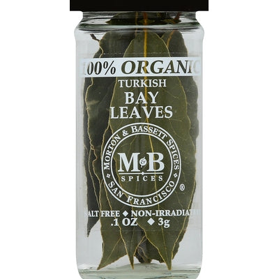 Morton & Bassett Bay Leaves Og1 3/.1 OZ [UNFI-CARLISLE #2156735] [ebt]