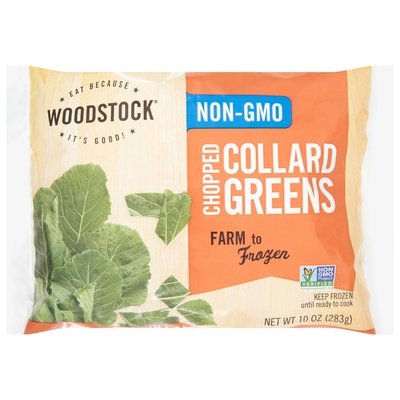 Woodstock Collard Greens Chopped 12/10 OZ [UNFI #1207729] [ebt]