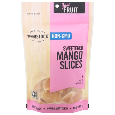 Woodstock Mango Slices Sweetened 8/7.5 OZ [UNFI #1081777] [ebt]