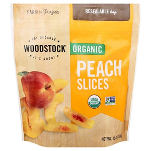 Woodstock Peach Slices Organic Og2 12/10 OZ [UNFI #338616] [ebt]