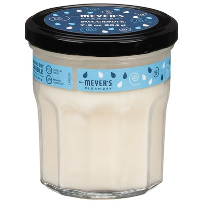 Mrs Meyers Clean Day Candle Rain Water Large 6/7.2 OZ [UNFI #2873867] T