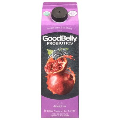 Good Belly Juice Drink Pomegranate Blackberry Flavor 6/32 OZ [UNFI #293126] [ebt]