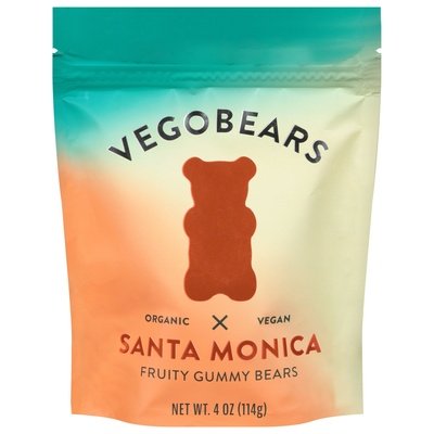 Vegobears Gummy Bears Fruity Santa Monica Og2 10/4 OZ [UNFI #2884773] [ebt]