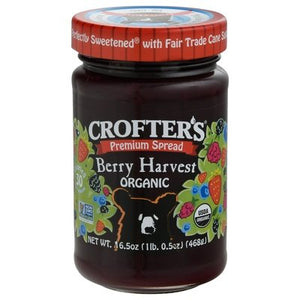 Crofters Spread Organic Premium Berry Harvest Og2 6/16.5 OZ [UNFI #1624238] [ebt]