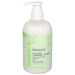 Derma E Conditioner + Co-Wash 2-In-1 Curl 1/12 OZ [UNFI-CARLISLE #3025798] T