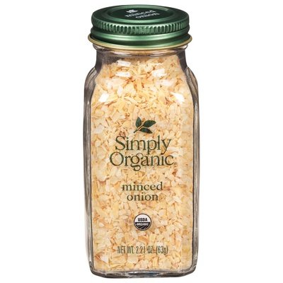 Simply Organic Onion Minced Og2 6/2.21 OZ [UNFI #3004314] [ebt]