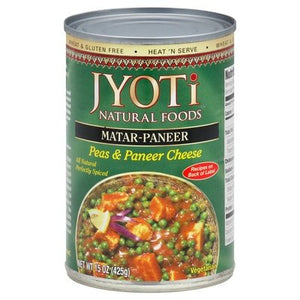 Jyoti Indian Cuisine Matar-Paneer 12/15 OZ [UNFI #929042] [ebt]
